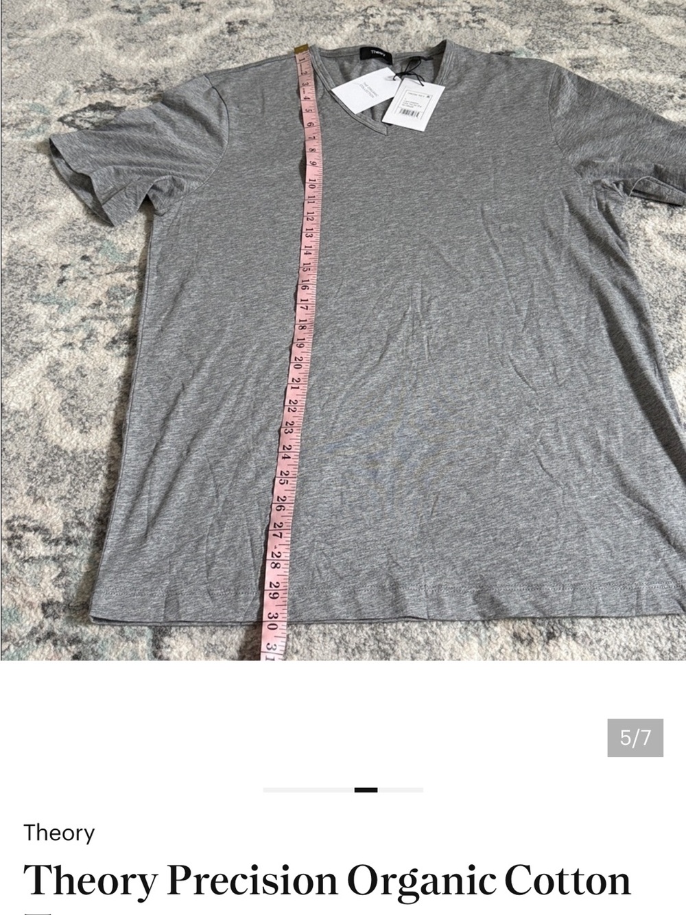 Theory Precision Organic Cotton Tee